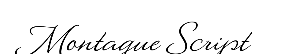 Montague Script Font Download Free